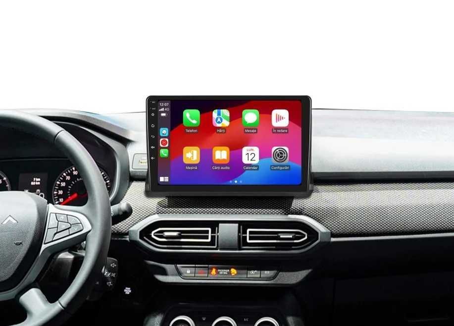 Navigatie Android Dacia Logan 3 Sandero Jogger Wifi Bluetooth Carplay
