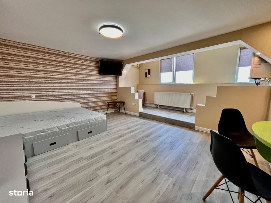 Apartament de inchiriat, o camera, Open space, 42 mp, Nicolina