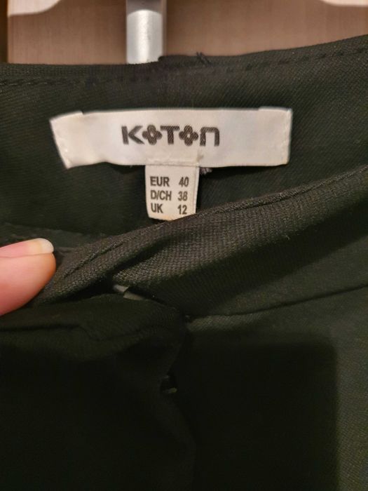 Pantaloni eleganti dama negru Koton 38, 40