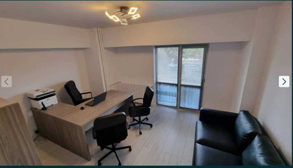 Ready to move - Inchiriez apartament 5 camere birou, pretabil birou notarial/executor judecătoresc/firmă avocatură, mobilat modern, Pasaj Mărășești