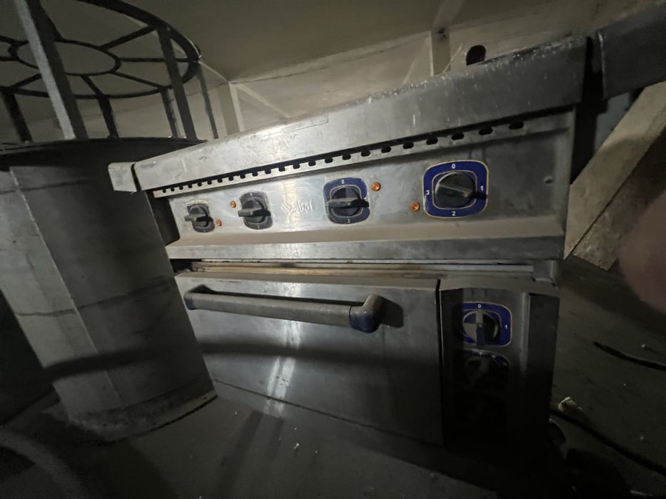 Газ плита духовка