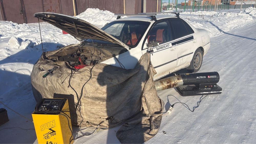 Отогрев авто недорого