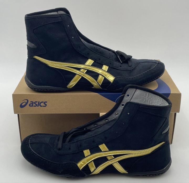 Борцовки asics ex eo black gold