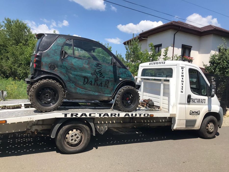 Tractari auto/ platforma auto 24/7 Bucuresti - Ilfov