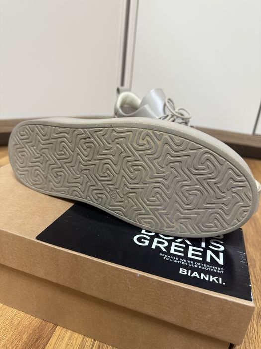 Дамски обувки от естествена кожа Bianki 39 номер в бежово