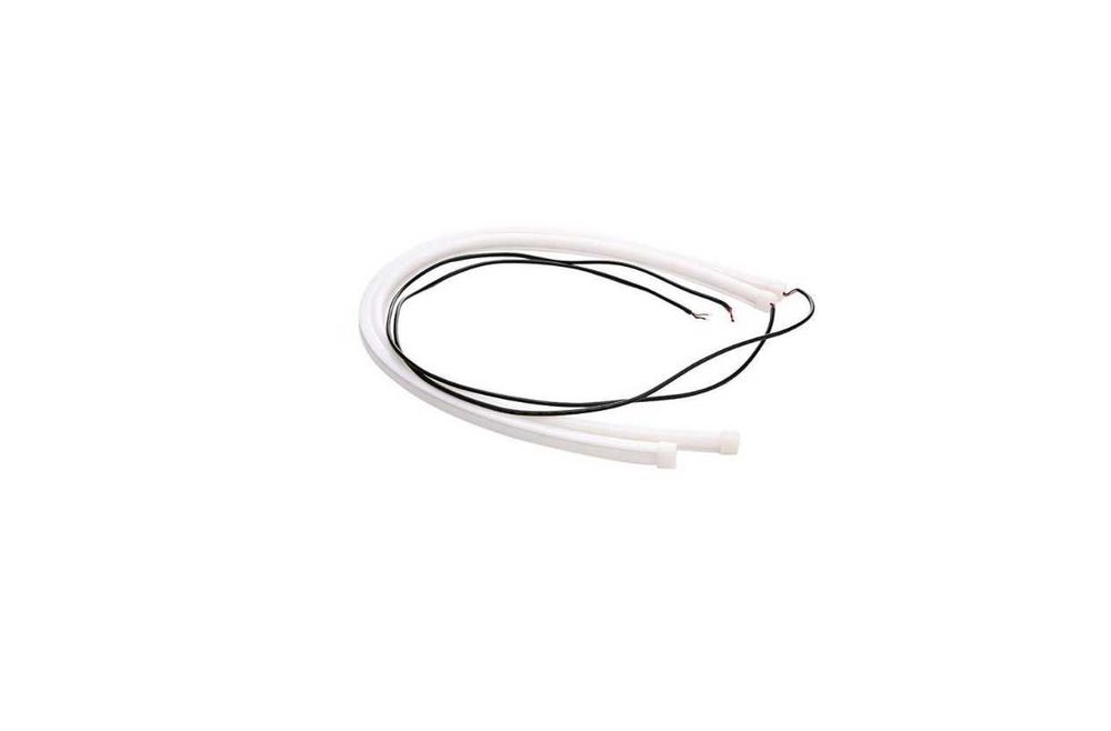 Lumini de zi DRL banda, tub neon flexibil led pozitii universale 60cm