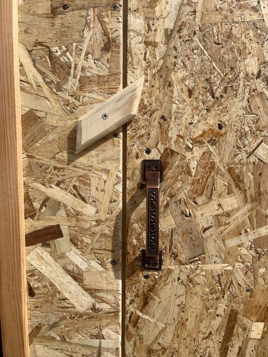 ОСБ- дан, агаштан туалет