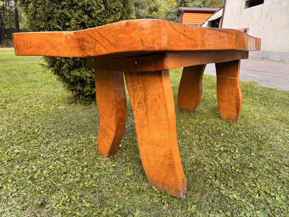 Бутикова масивна маса/бюро от дъб