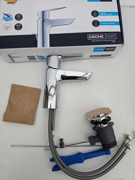 Grohe Start baterie lavoar stativ cu evacuare