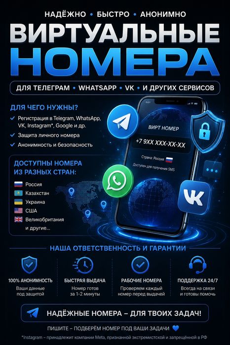 Виртуальные номера