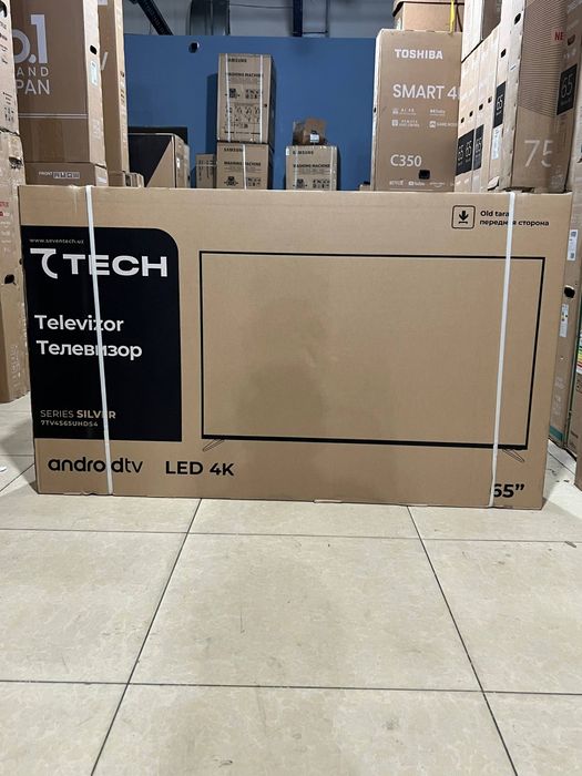 Телевизор 7tech 43/50/55/65/75/86/100 гарантия Оптом Доставка есть