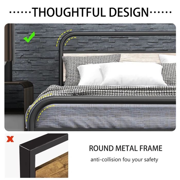 Односпальная кровать металлический двухспальная двухместный полуторка