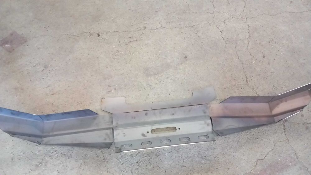 Метални силови брони за Нисан Патрол У61 face,Чероки WJ,Паджеро 2008г