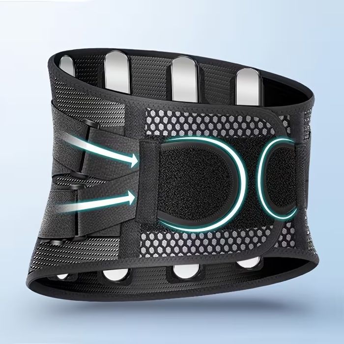 Ортопедичен колан с метални пластини против дискова херния за работа