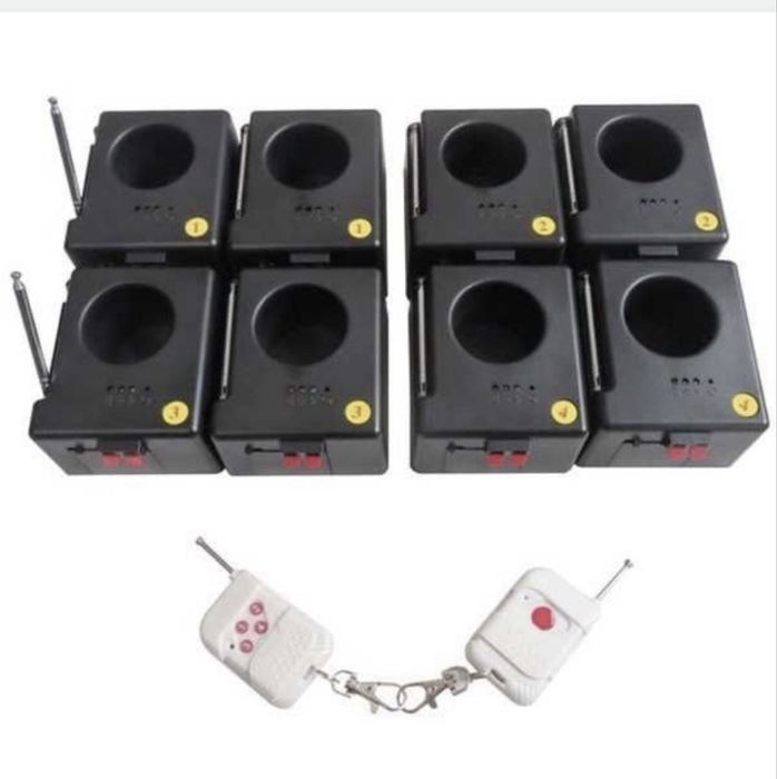 Kit 8 buc. artificii tip vulcan WiFi – ideal pentru evenimente