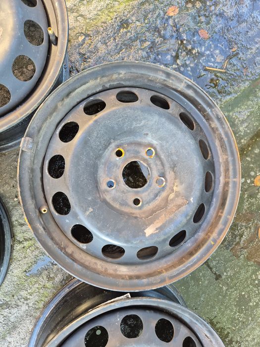 4бр стоманени джанти за фолксваген Ауди и сеат/ 6.5ж Х16/ ет 50/