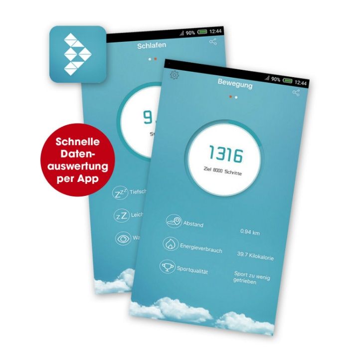 Фитнес гривна- часовник VITALmaxx LED