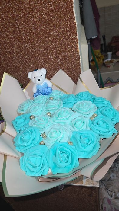 Buchet trandafiri personalizate