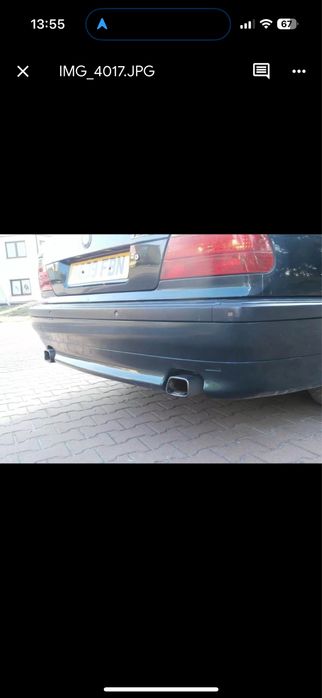 Бампер на бмв е38 7 серии