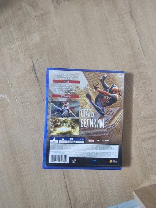 Диска человек паук playstation 4