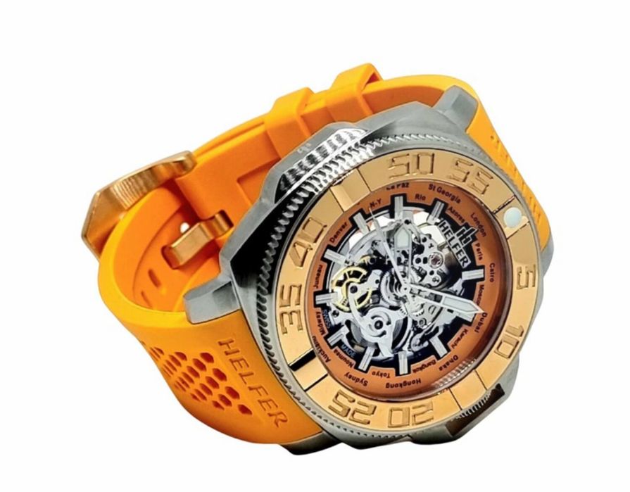 Vand ceas Helfer Mecano 2 sunshine state Skeletron-palata si in CRYPTO