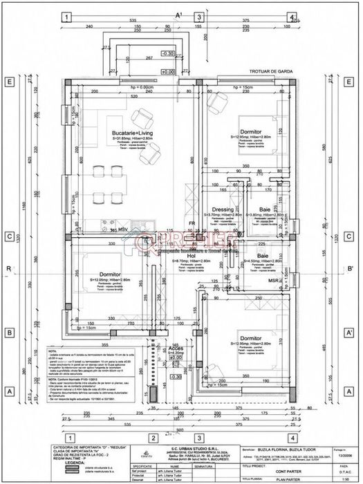 Casă individuală 4 camere | 94 mp utili | Teren 470 mp | Ansamblu