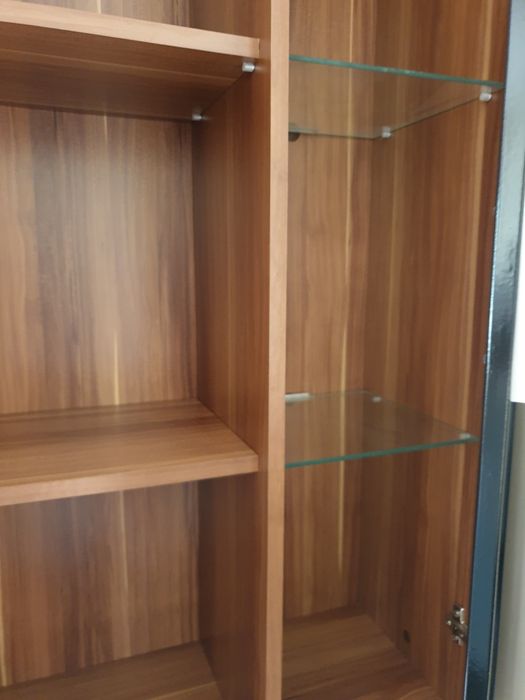 Холна секция в кафяво-черен цвят