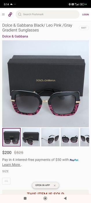 Слънчеви очила Dolce & Gabbana