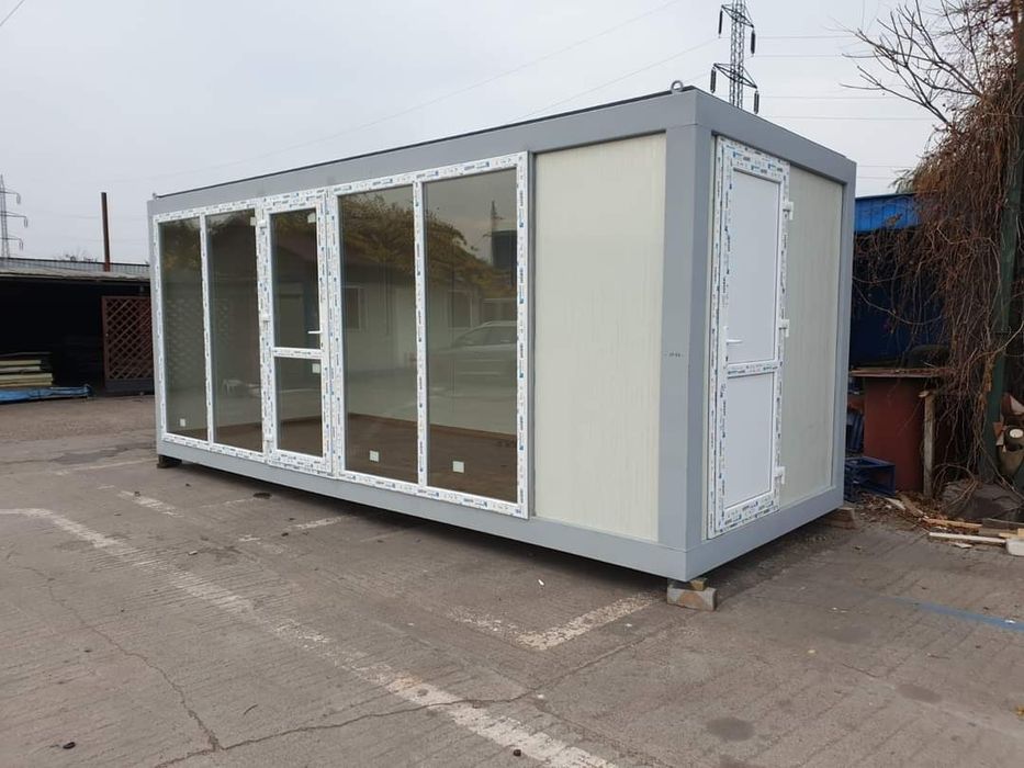 Container modular birou, vestiar, locuinta, spatiu comercial 6 x 2.40 ...