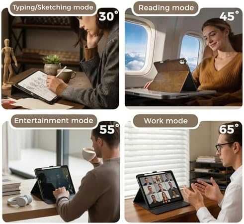 Нов Тънък калъф iPad Pro 11 A3357/A3358/A2836/A2837, стойка, таблет