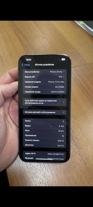 Iphone 13 pro max 256