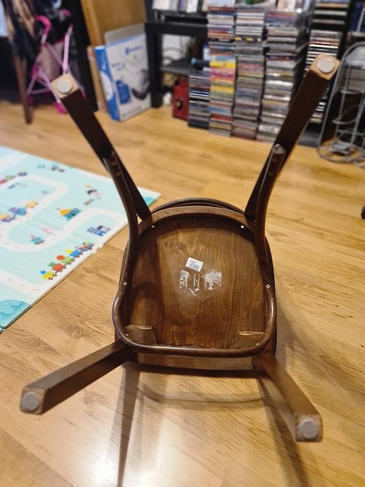 Scaun vintage lemn masiv