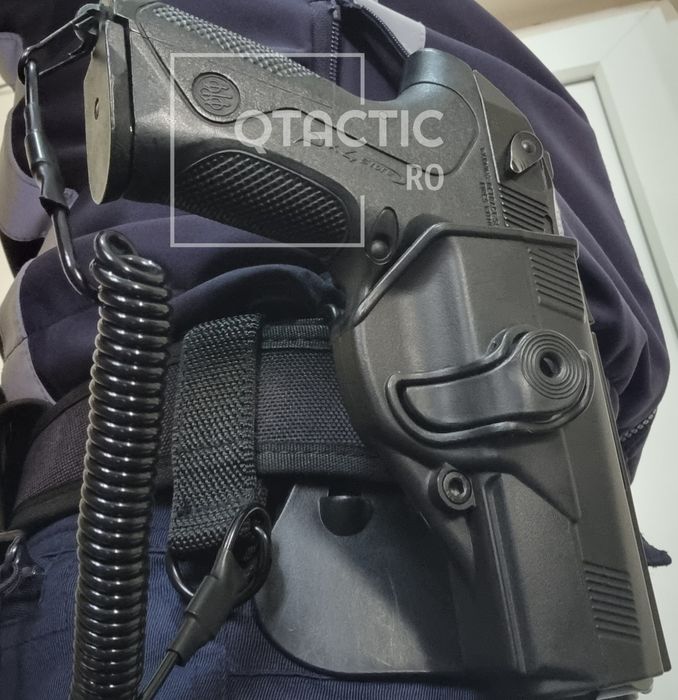 Snur (cordon) siguranta pistol (lanyard Beretta, Sig Sauer, Glock, CZ)