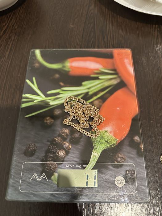 Золотая цепь 585 пробы бисмарк