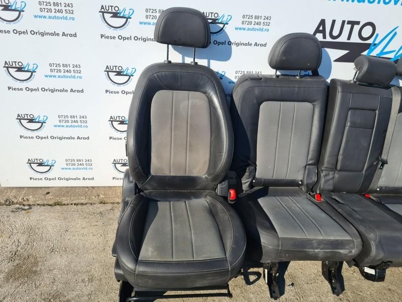 Scaune fata si bancheta semi piele Opel Antara