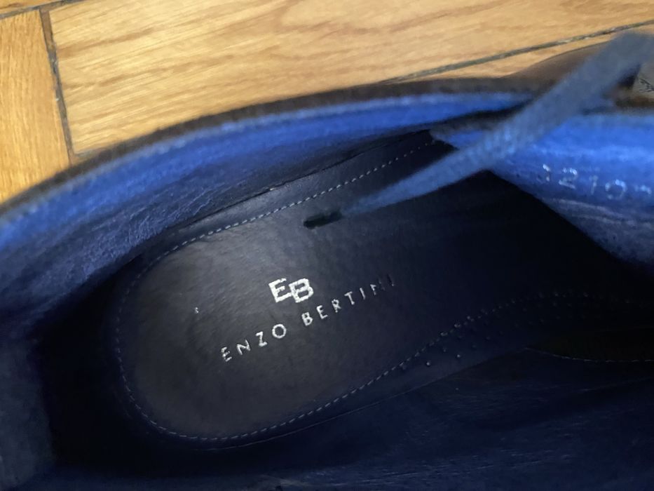 Ghete piele Enzo Bertini