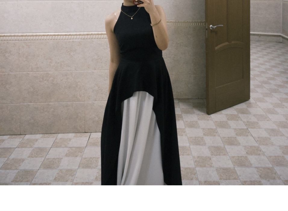 Элегантное макси платье