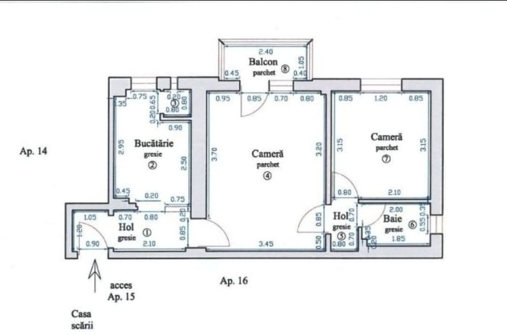 Apartament 2 camere Noua, Brasov