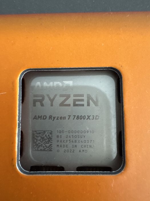 Procesor amd ryzen 7 7800x3d