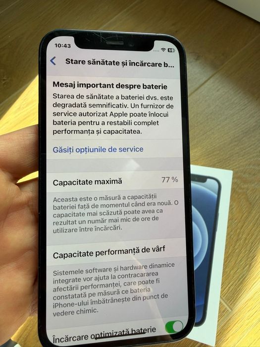 iPhone 12 Mini negru 64 Gb