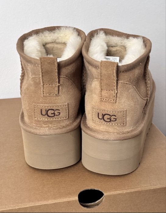 UGG Ultra mini platform chestnut