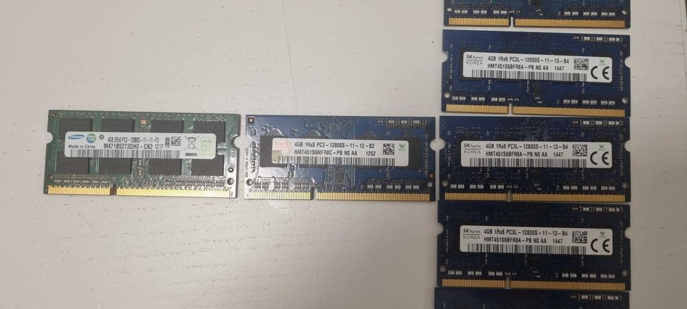 Memorie DDR3 RAM Laptop SK Hynix PC12800S 11 12 / 11 13 si samsung