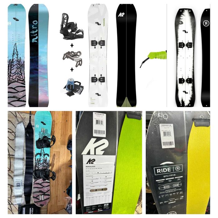 Splitboarduri Ride K2 Nitro Noi si SH