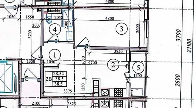 НОВОСТРОЙКА 2-комнатная 38,5кв.м. 6-эт.- 34.000 ЯНГИ УЗБЕКИСТАН МАССИВ