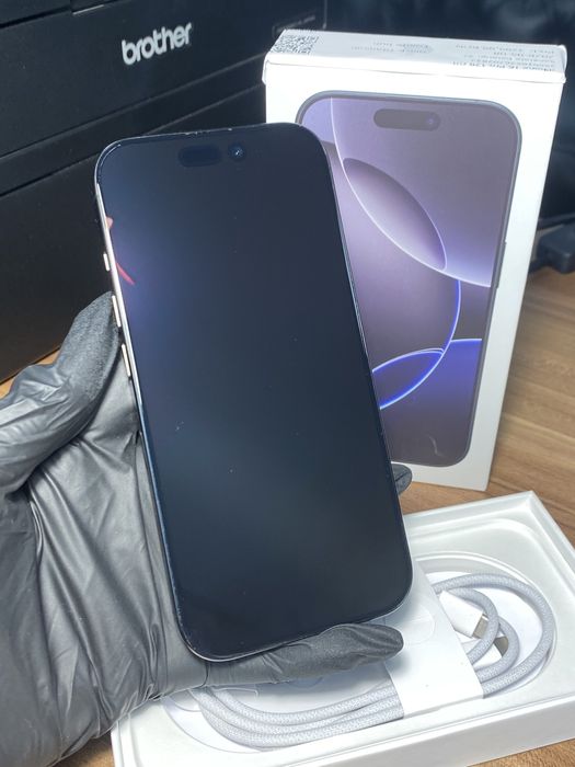 iPhone 16 Pro • 128 GB • Black Titanium / Cod produs: 2833