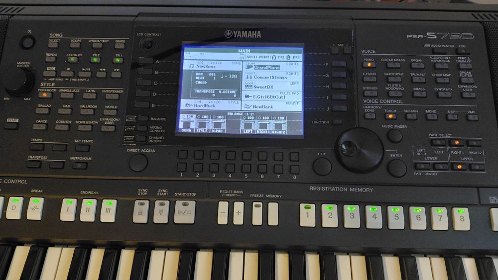 Orga profesionala Yamaha S 750