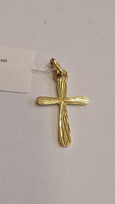 Златна Висулка Кръст 1.16гр 00902-26/3