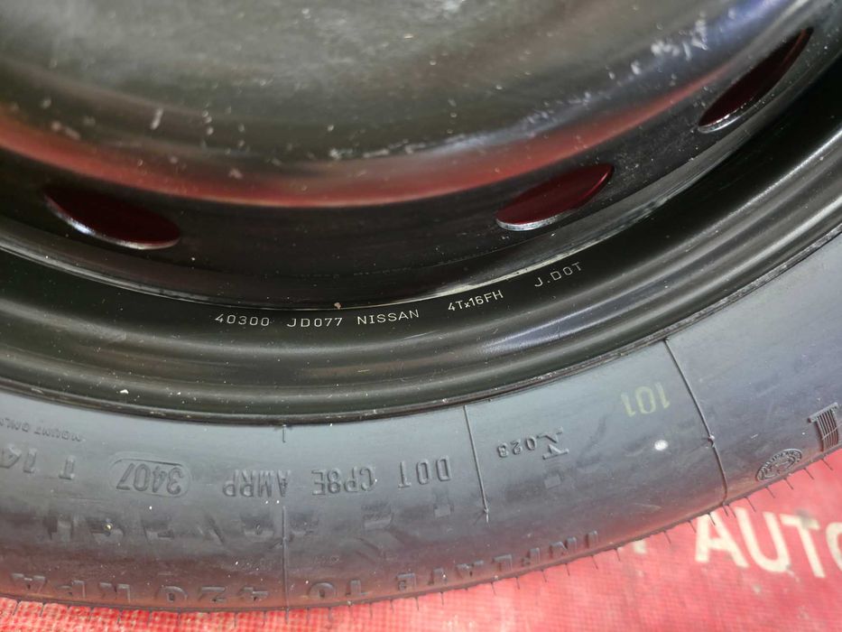 Roata Rezerva SLIM 5x114.3 16'' OEM Dacia Renault Captur Arkana Nissan