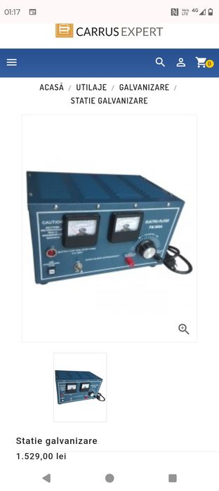 Statie de galvanizare