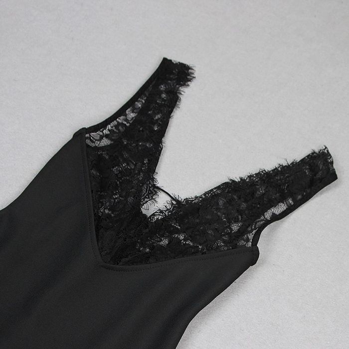 Бандажна рокля Velour Lace